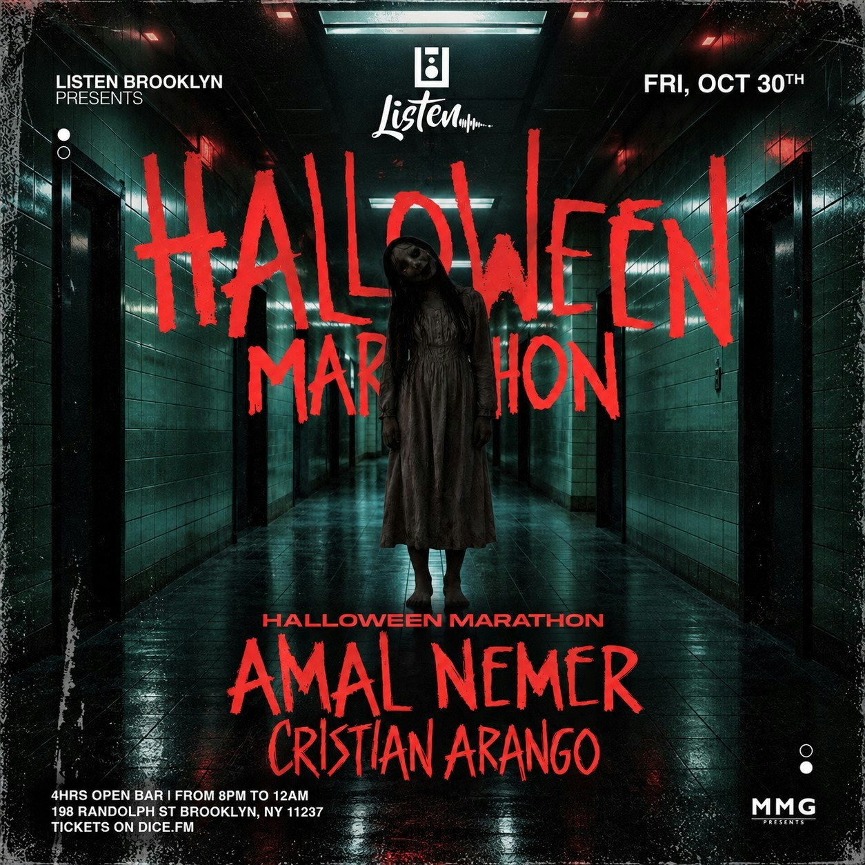 HALLOWEEN MARATHON  AMAL NEMER & CRISTIAN ARANGO