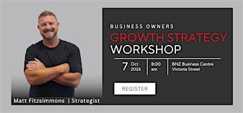 Business Owners Growth Strategy Workshop