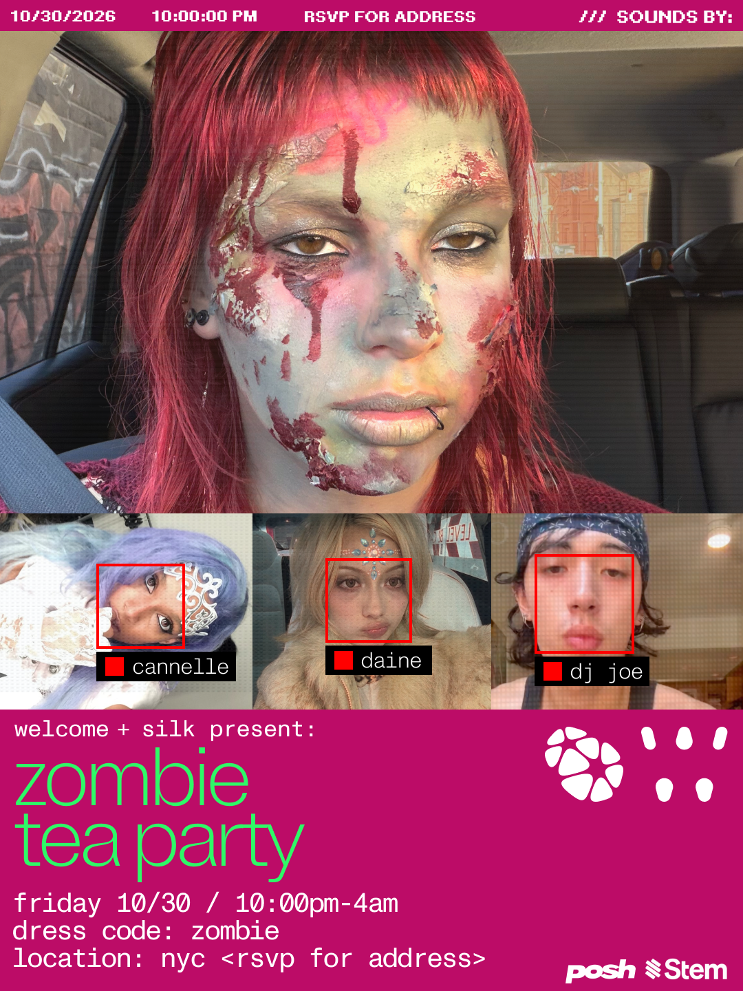 Zombie Tea Party