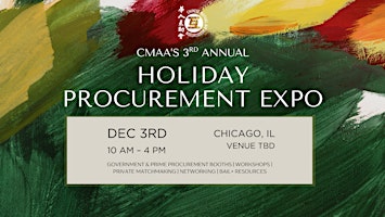 CMAA's 3rd Annual Holiday Procurement Expo