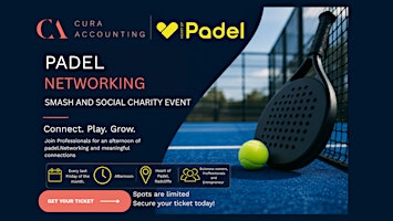 Padel Networking Club in aid of Bury Hospice