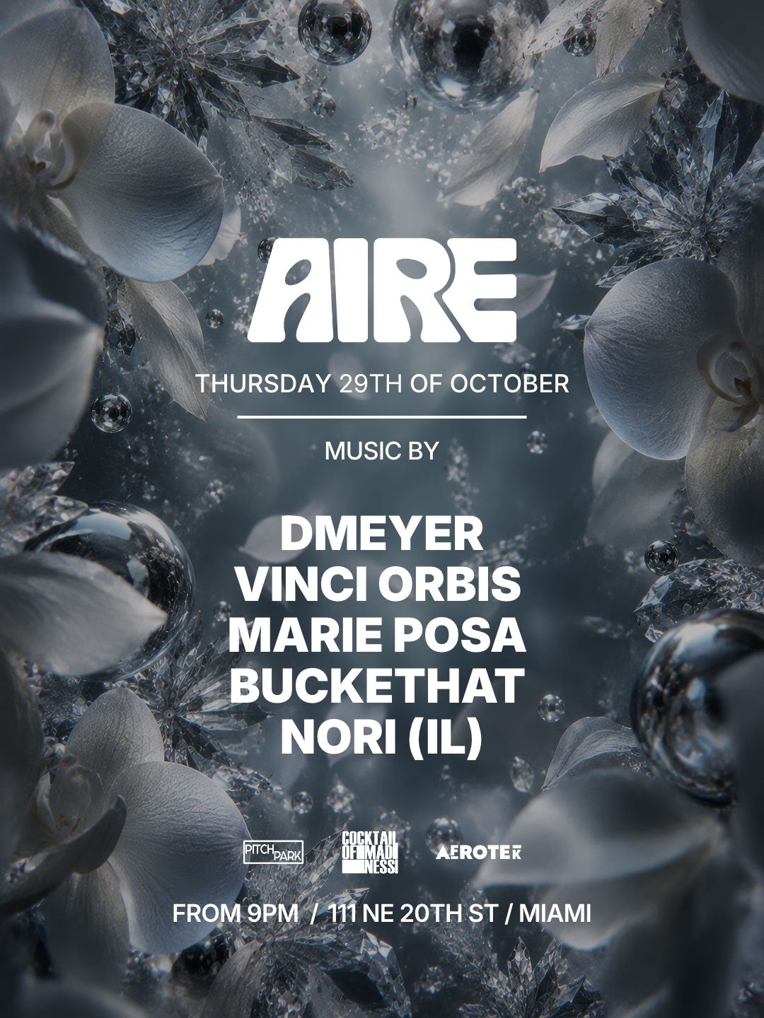 DMeyer, Vinci Orbis, Marie Posa, Buckethat, Nori