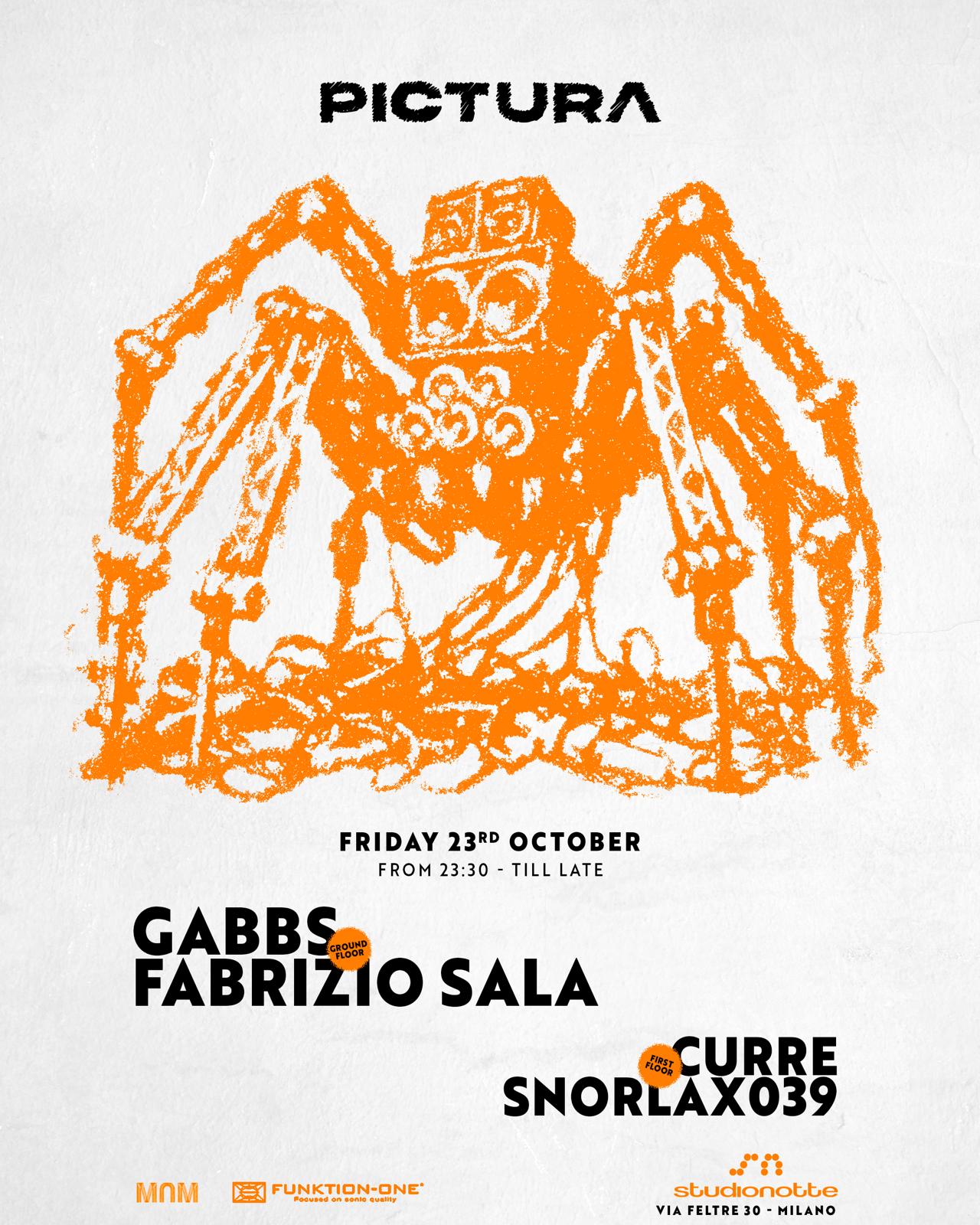 PICTURA W/ Gabbs & Fabrizio Sala 