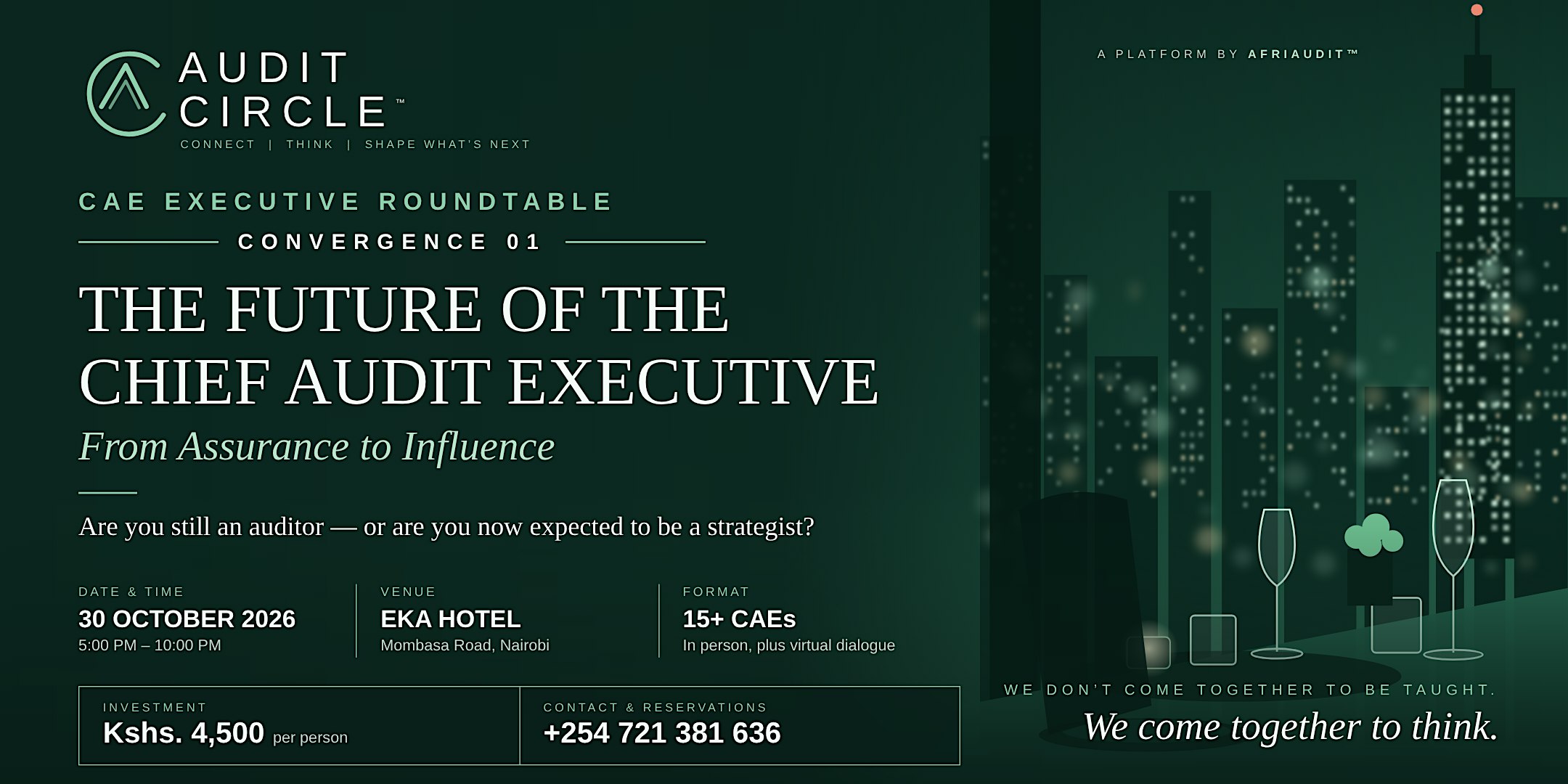 The AfriAudit™ Chief Audit Executive Roundtable