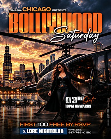 Chicago Bollywood Saturday @Lore Club