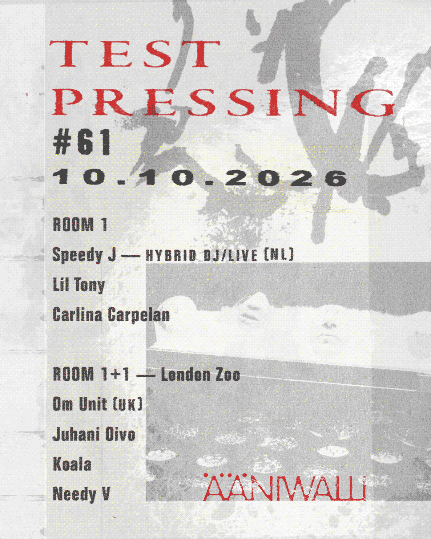 Test Pressing # 61: Speedy J (NL), Om Unit (UK)