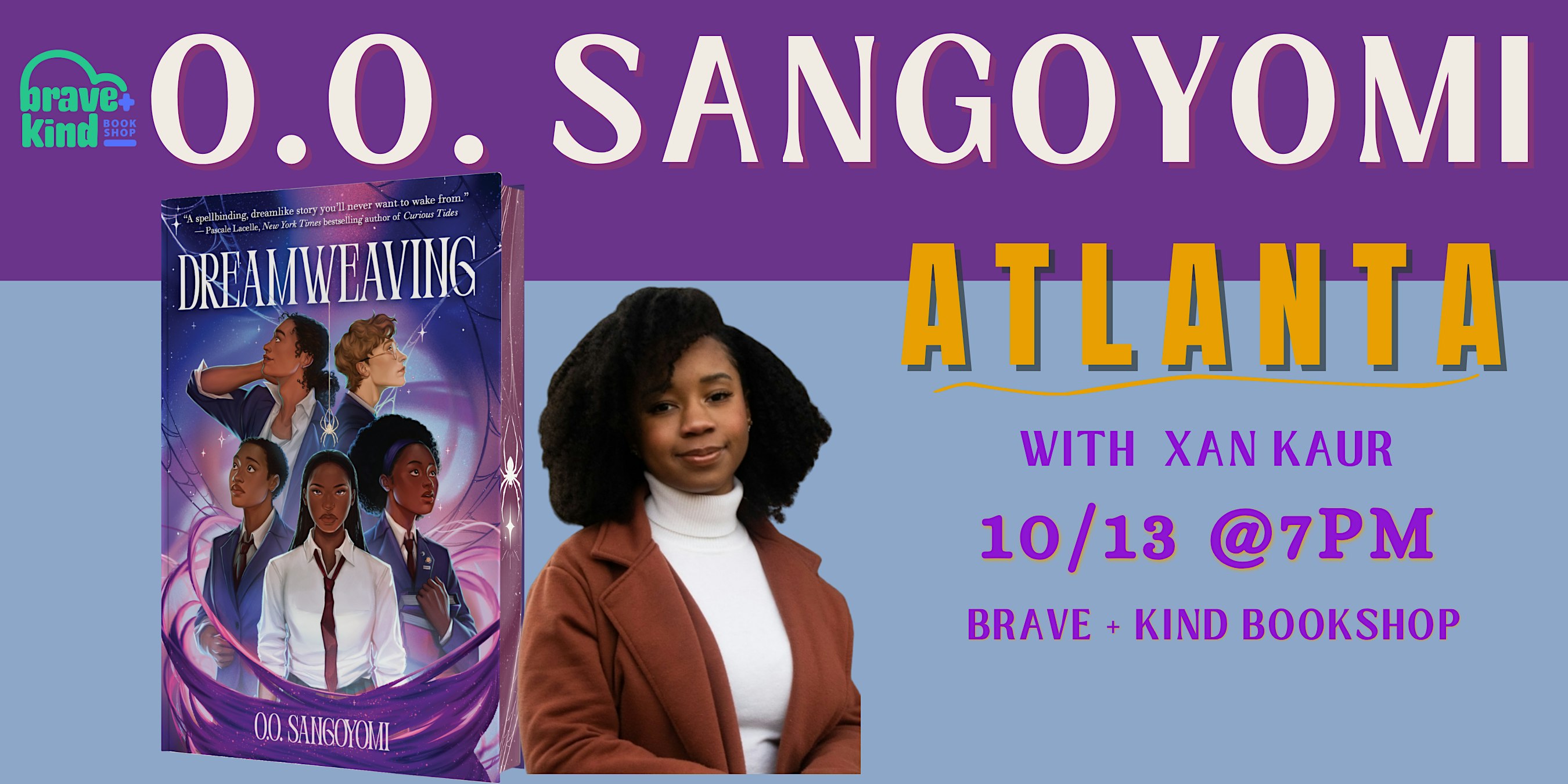 AUTHOR EVENT | O.O. Sangoyomi shares new YA Dreamweaving
