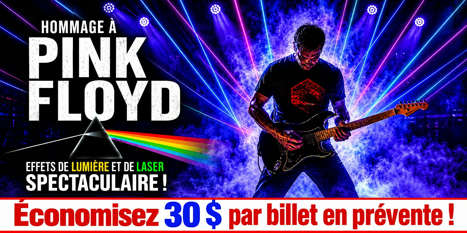 Sainte-Thérèse - Samedi 20 novembre 2027 - 19h30 : Hommage à Pink Floyd