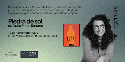 Presentación de Piedra de Sol de Nuria Prieto Serrano