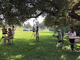 Oil Painting Workshop at Forest Lawn Memorial Park in Glendale's Adams Hill