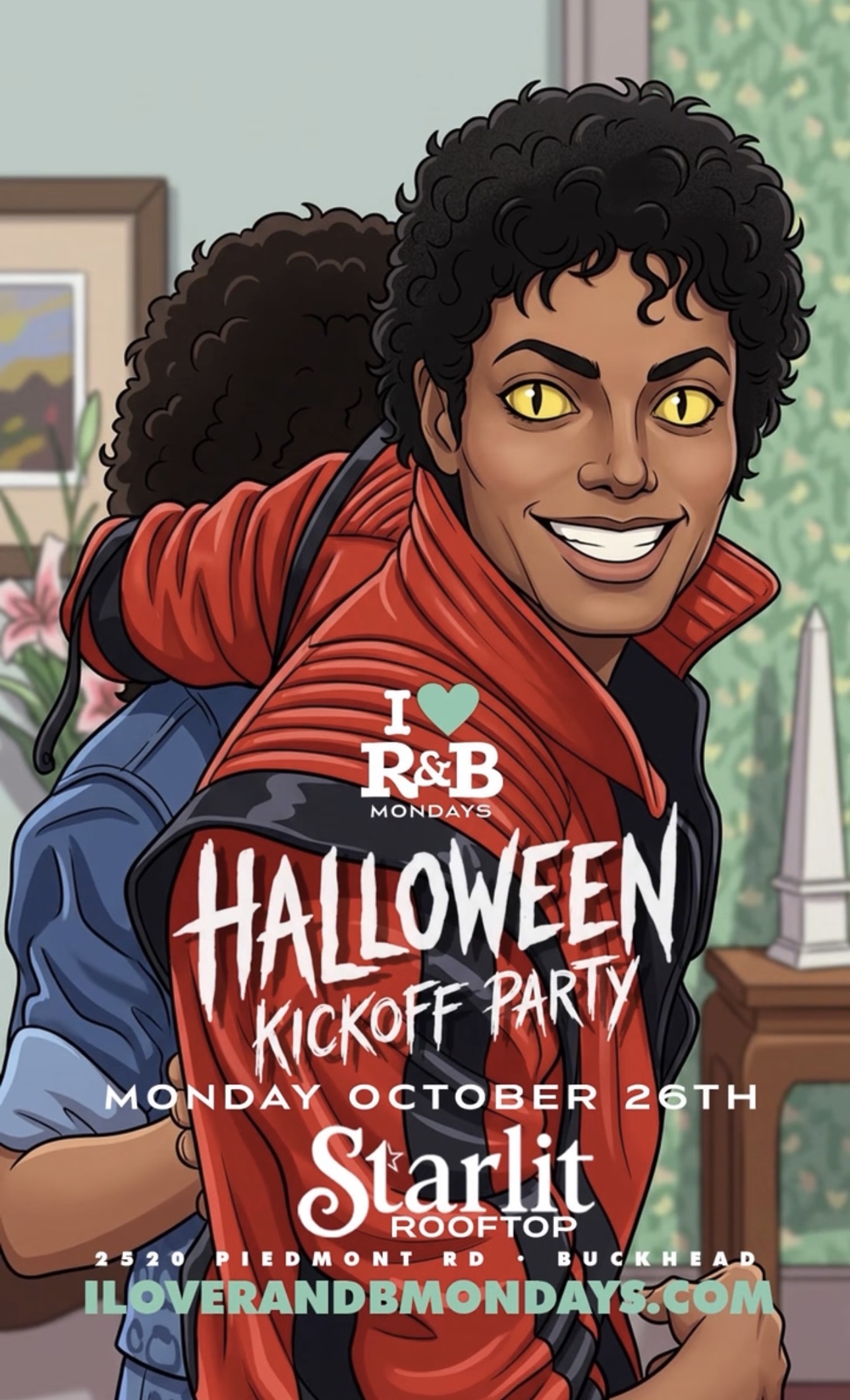 I ❤️ R&B Mondays: Halloween Kickoff Party | Starlit Rooftop