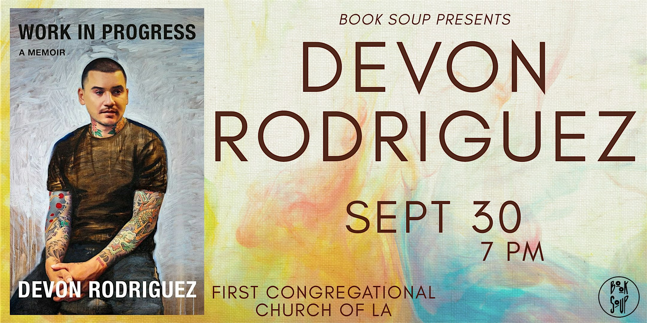 Devon Rodriguez presents Work in Progress: A Memoir