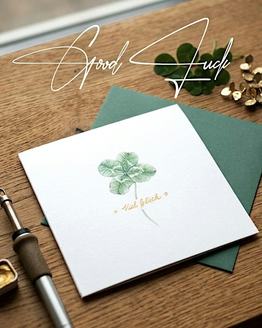 Botanisches Malen – Clover