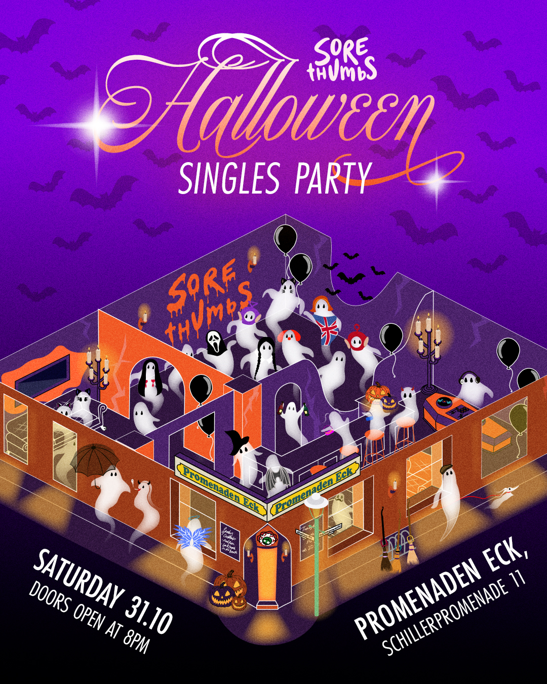 Sore Thumbs Halloween Party