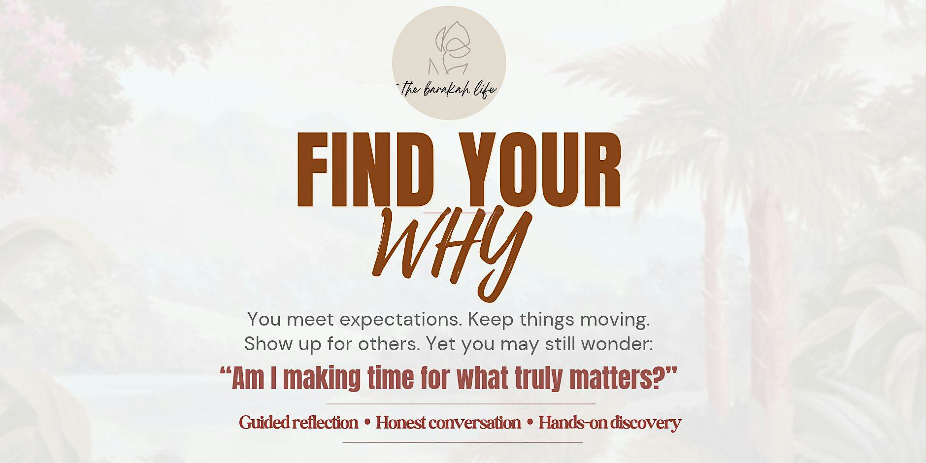 Find Your Why