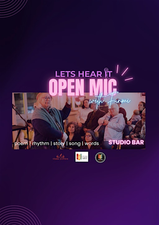 Let's Hear It Braga - Open Mic in English