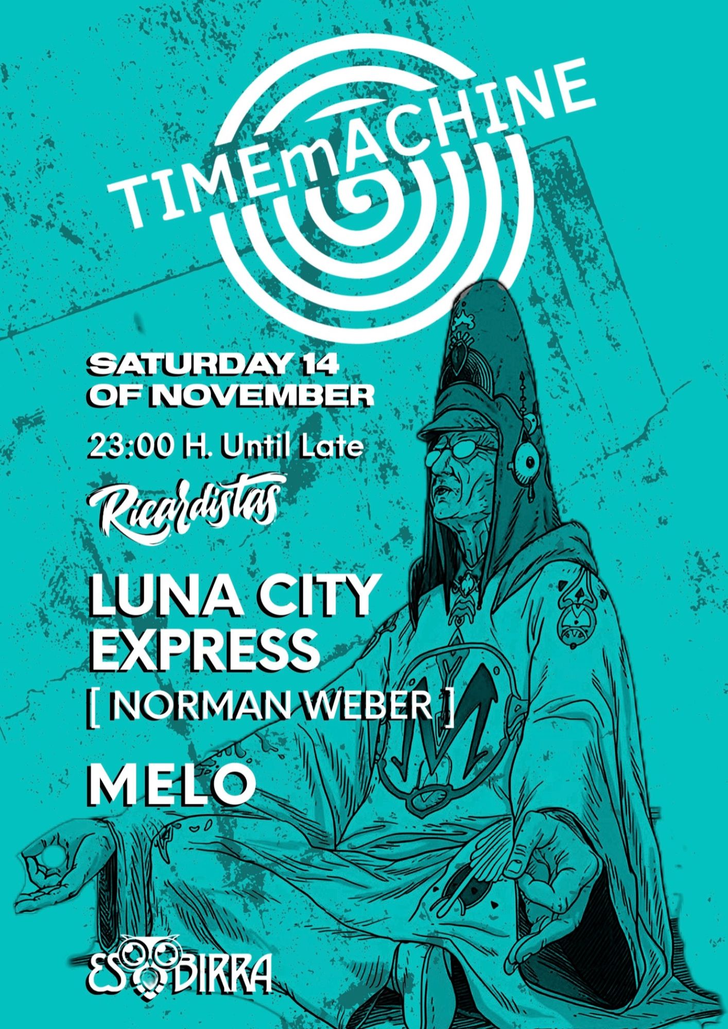 TIMEmACHINE presents Luna City Express & Melo
