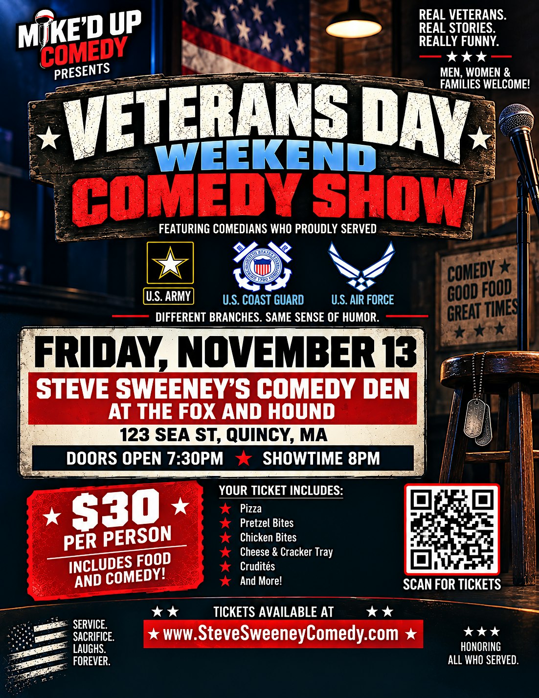 Veterans Weekend Comedy Show