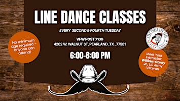 Line Dance Classes for Veterans & Family Members