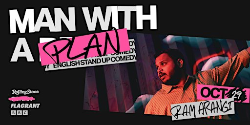 MAN WITH A PLAN  - English Stand-Up Comedy Show by Ram Arangi - Madrid