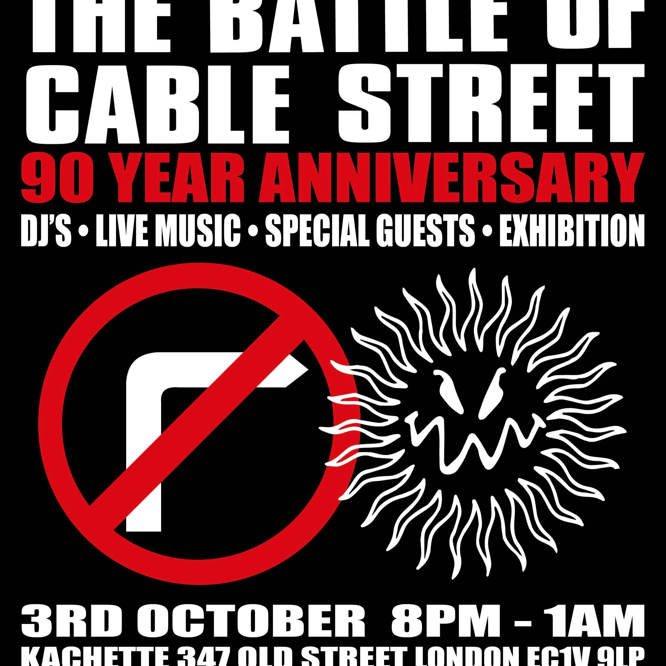 Cable Street 90 Gig | SportsBanger & King Alpha