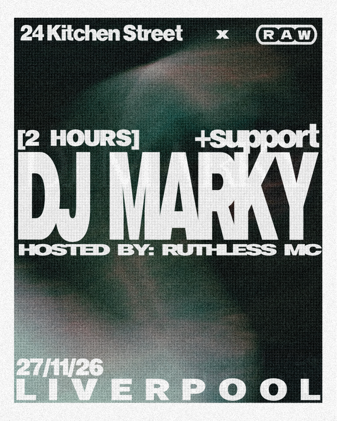 KS X RAW presents: DJ Marky (2 Hours)