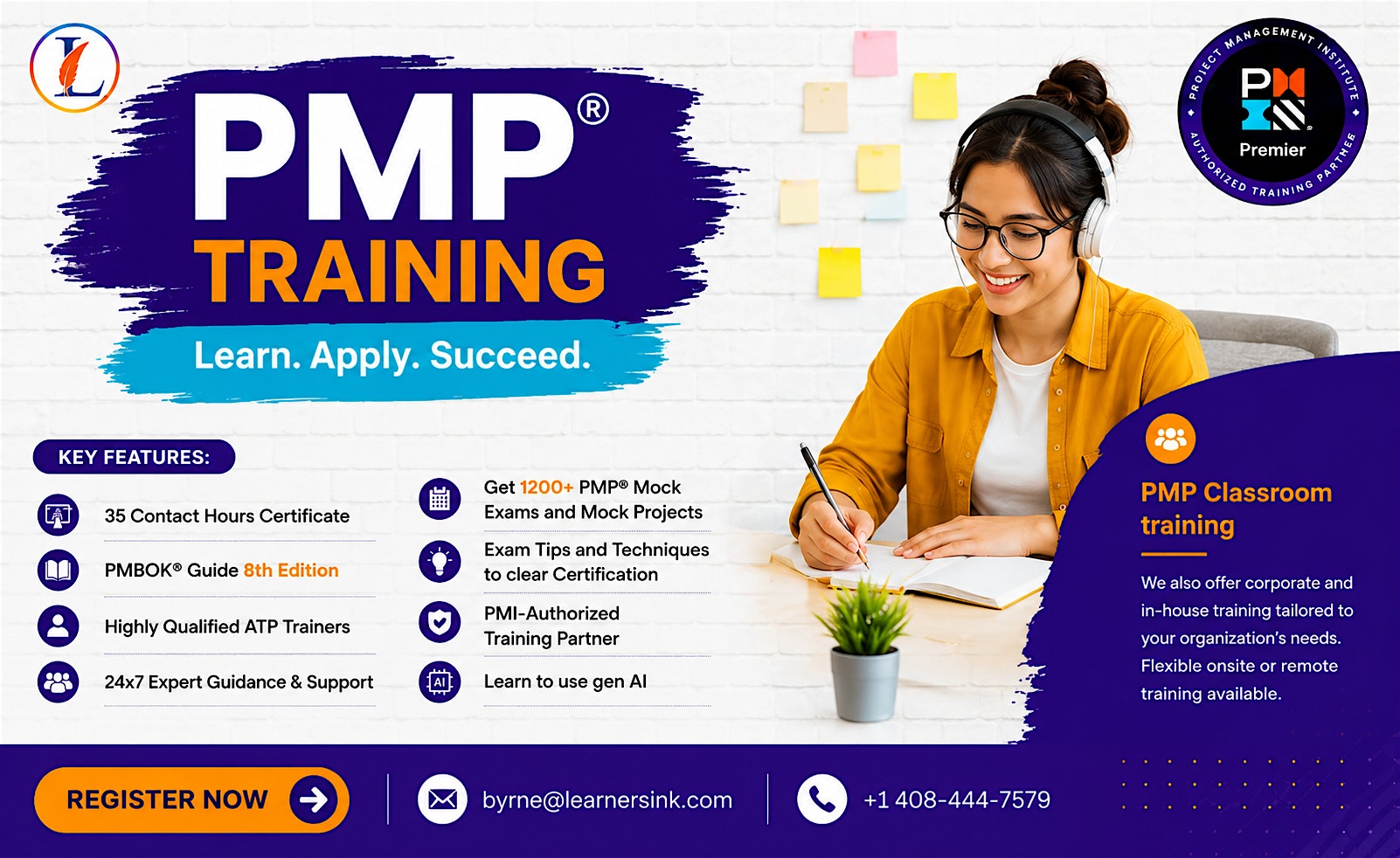4 Day PMP Live Instructor Led Certification Training In North Las Vegas, NV