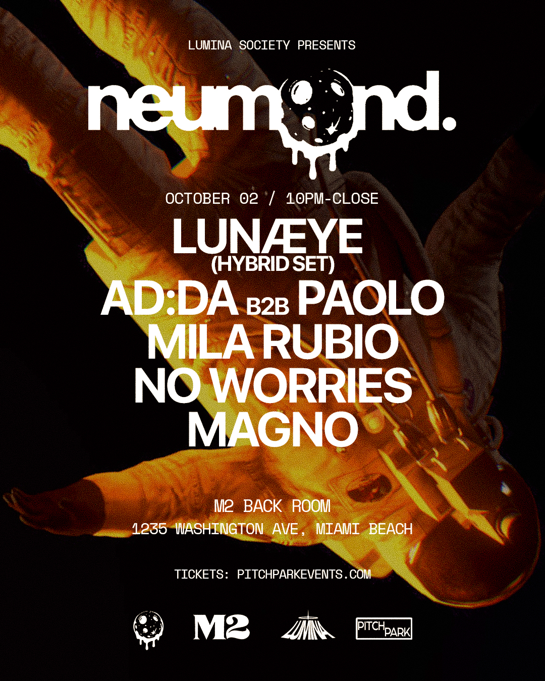 NEUMOND: LUNAEYE, AD:DA, PAOLO, MILA RUBIO, MAGNO