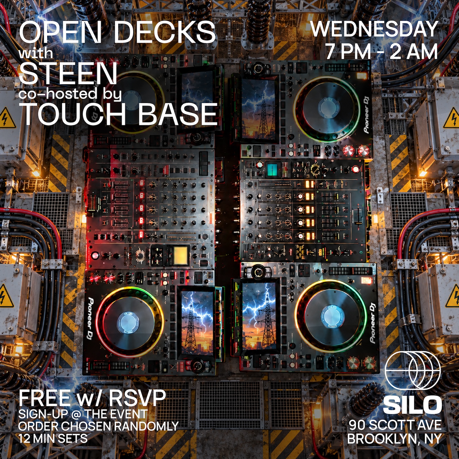 Open Decks with STEEN & Touch Base