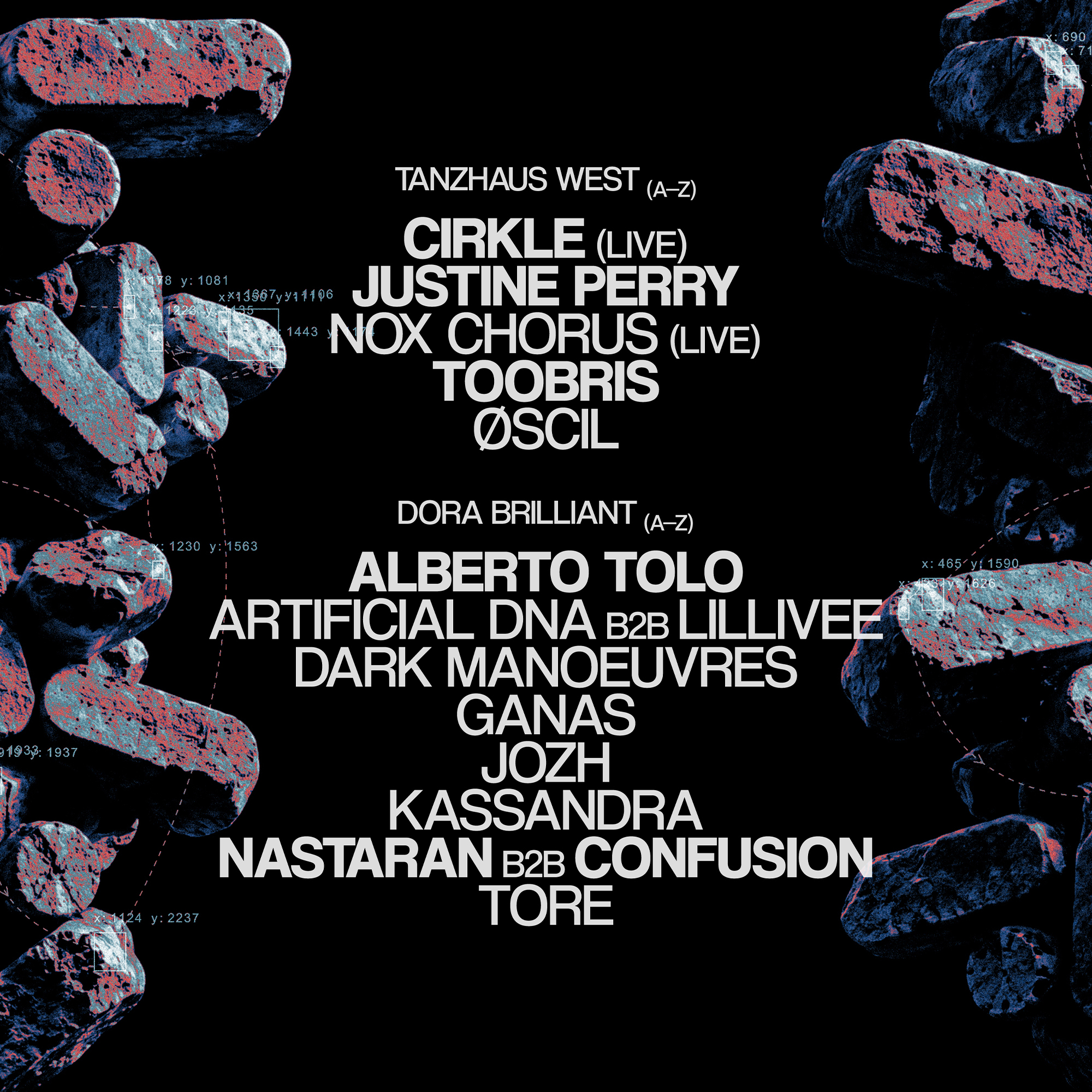 Synthlab x LFO: ETHER V5 with Cirkle (Live), Justine Perry, Toobris