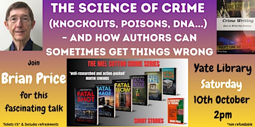 Join Crime writer Brian Price for this fascinating event