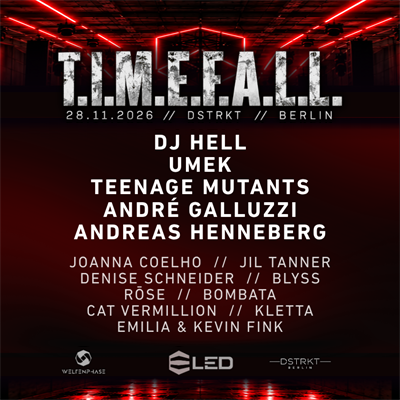 T.I.M.E.F.A.L.L. - Umek - DjHell - A.Galuzzi - Teenage Mutants - A.Henneberg  uvm