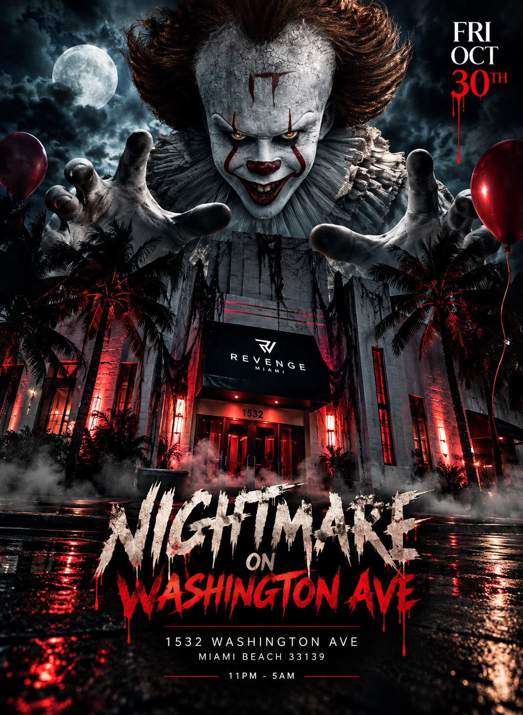 🔪🩸 NIGHTMARE ON WASHINGTON AVE 🎃