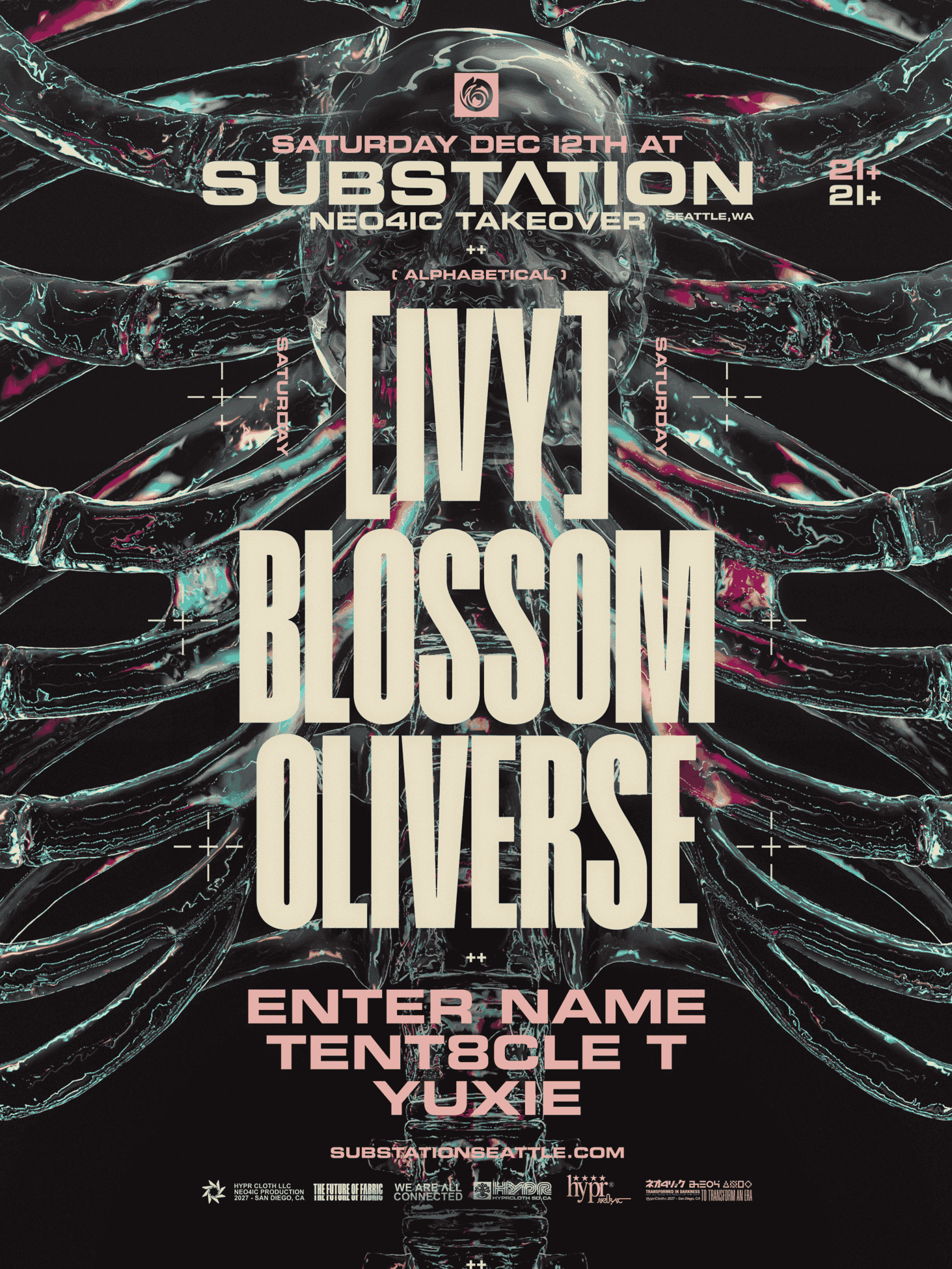 NEO4IC TAKEOVER: [IVY]  x Blossom x Oliverse