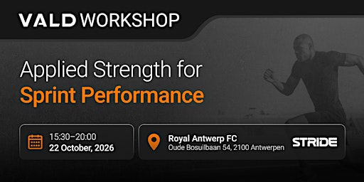 Applied Strength for Sprint Performance