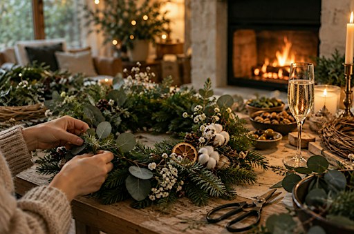 Wreath workshop with Designer & Artist @sirokova.design.and.art