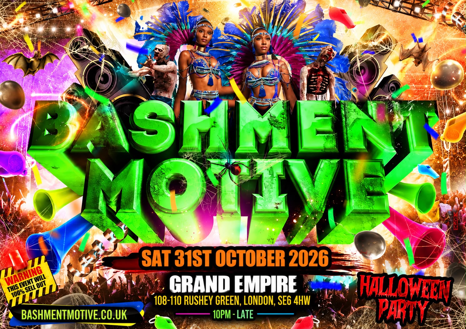 Bashment Motive - Halloween Party