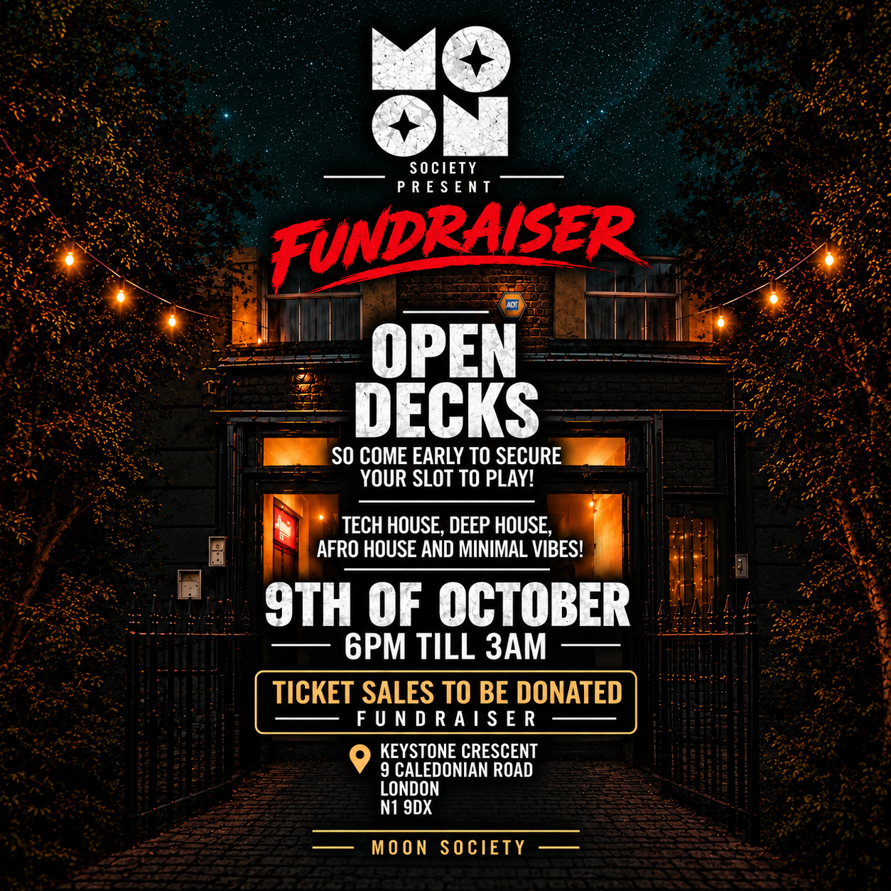 Moon Society Fundraiser