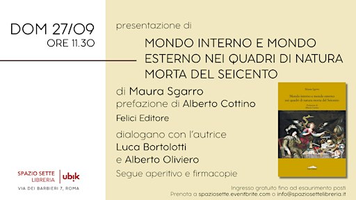 Presentazione di "Mondo interno e mondo esterno nei quadri di natura morta"