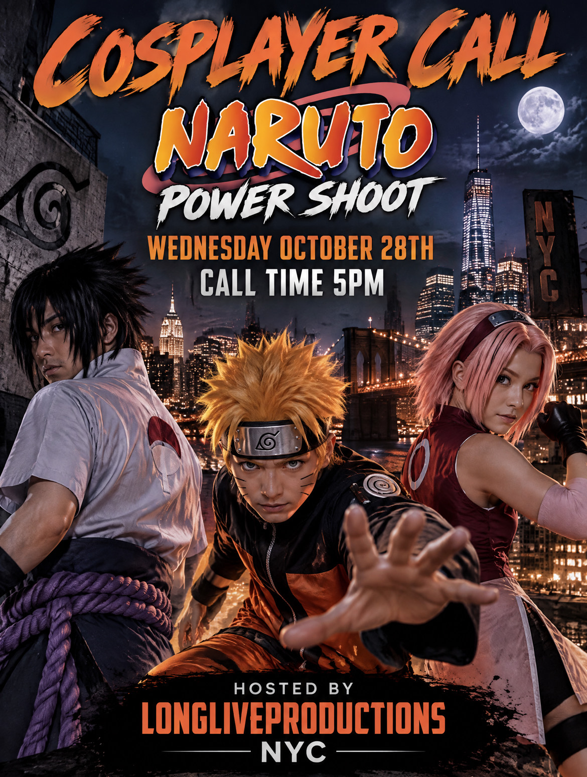 COSPLAYER CALL — DRAGON BALL Z POWER SHOOT