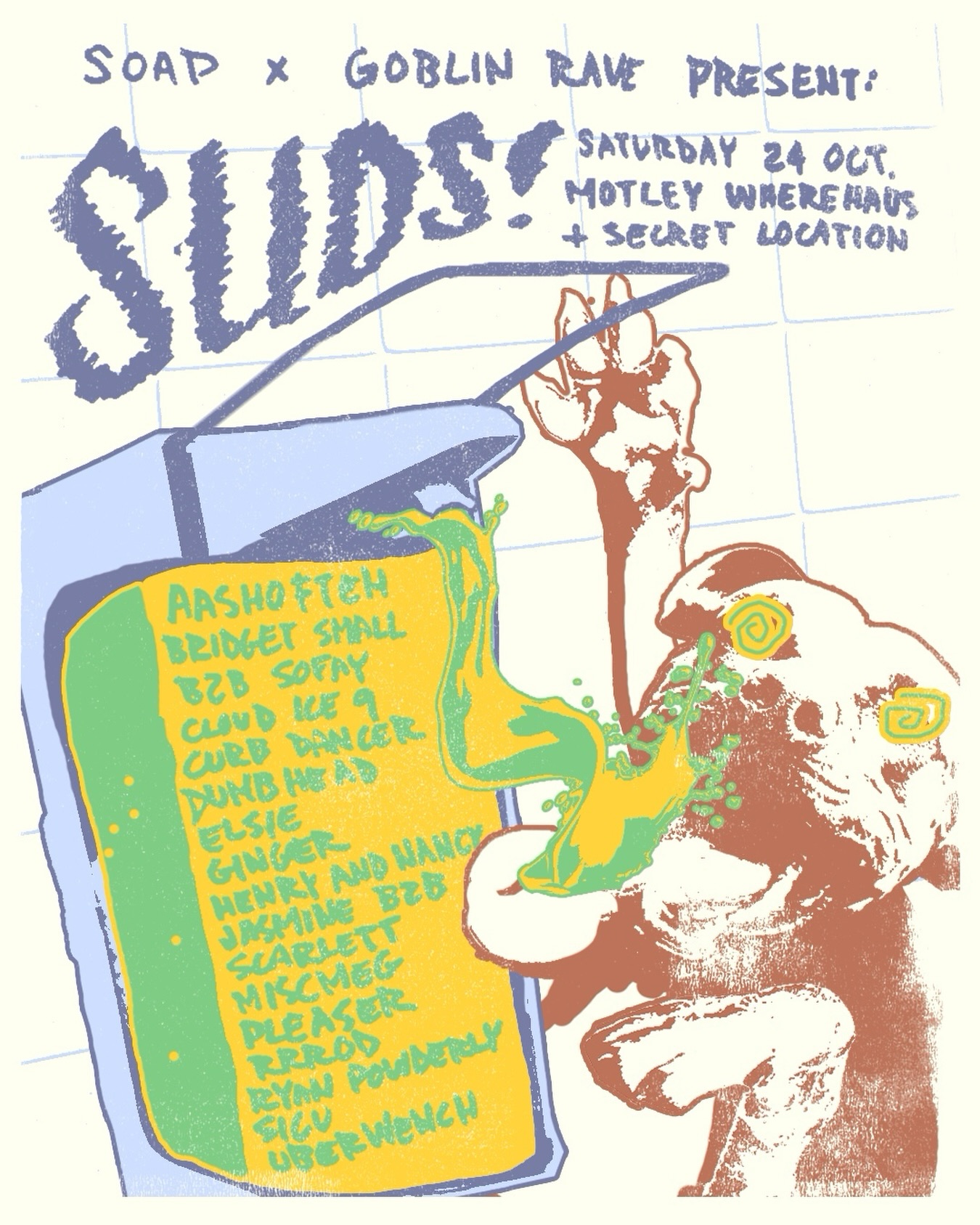 Soap x Goblin Rave pres. Suds!