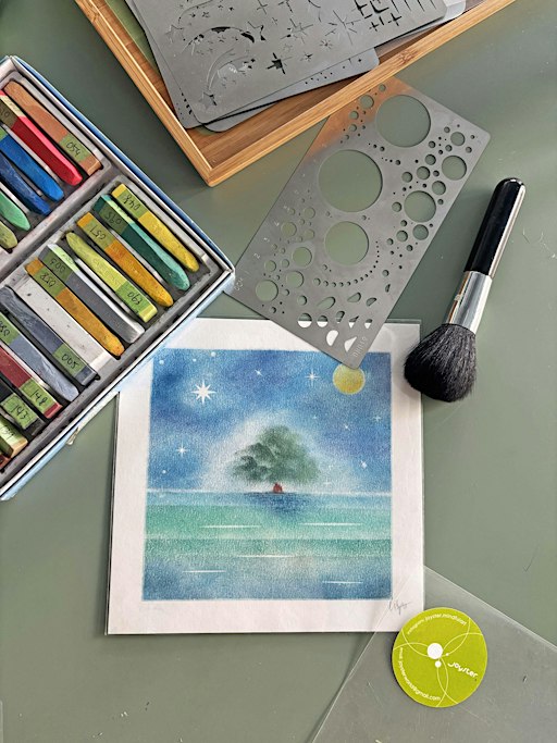 Soothe Your Mind With Pastel Nagomi Art Workshop