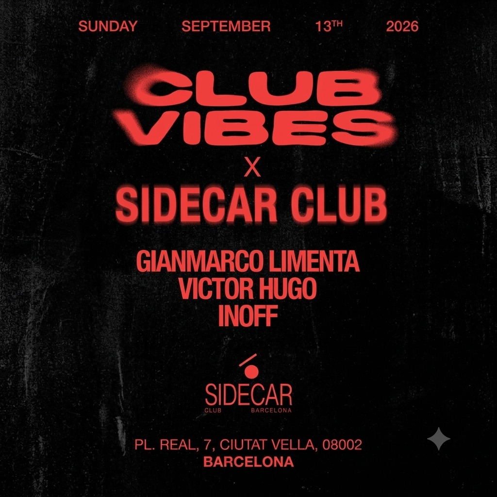 CLUB VIBES: FREE PARTY with Gianmarco Limenta, Victor Hugo, INOFF