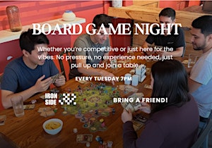 Board Game Night at Miami Ironside
