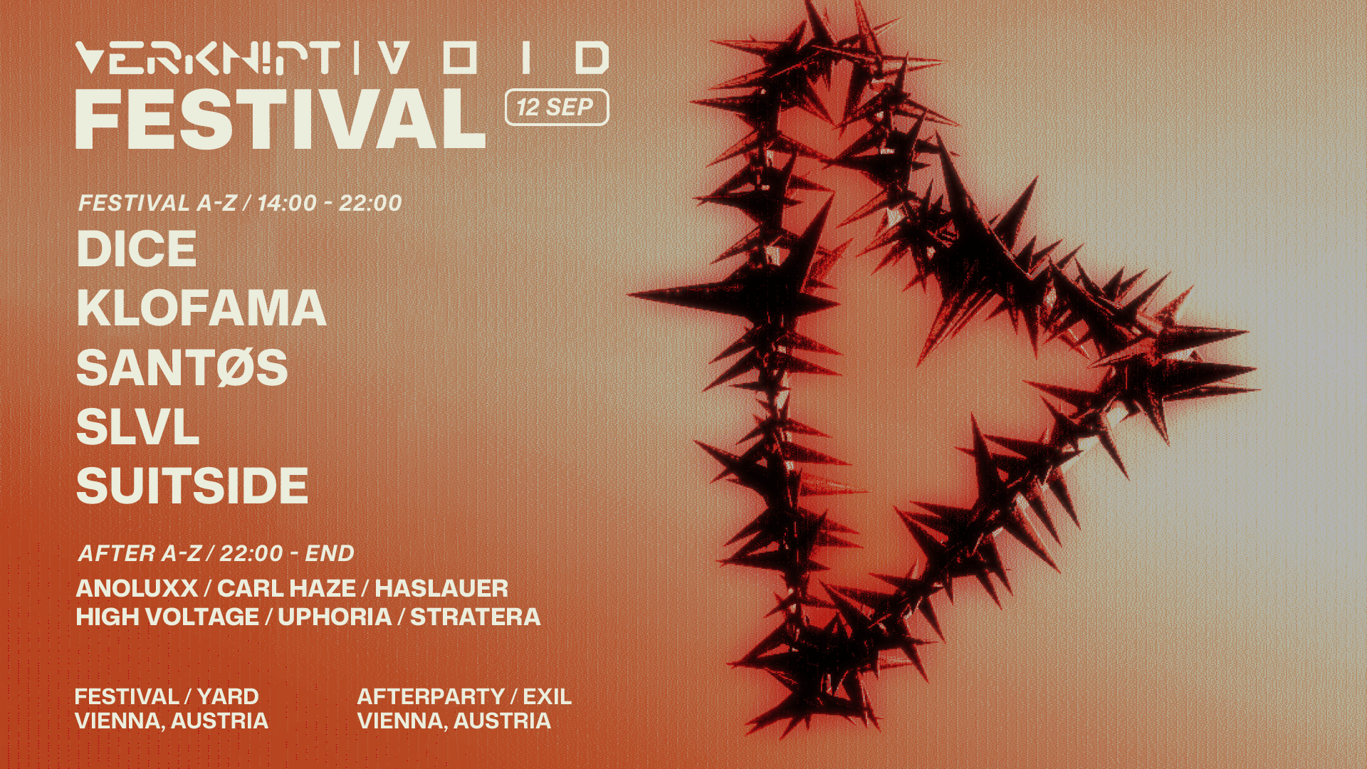 VERKNIPT X VOID - Vienna - 12 September