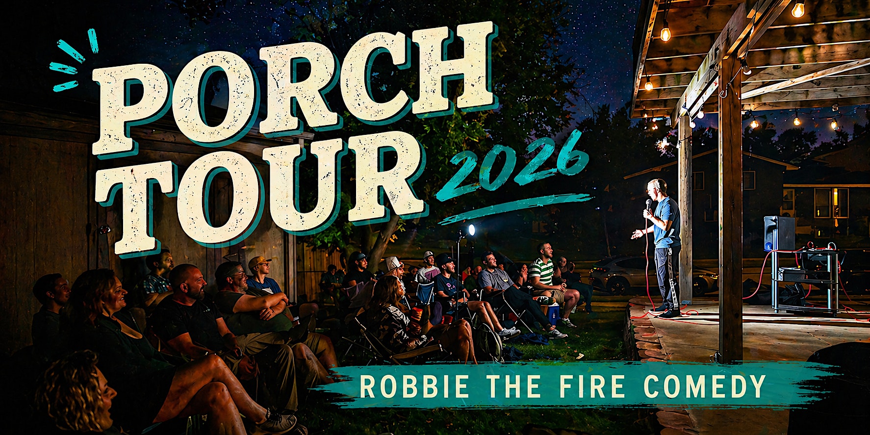 RobbieTheFire Porch - Standup+ Comedy FBI presentation (Outside CLVND )