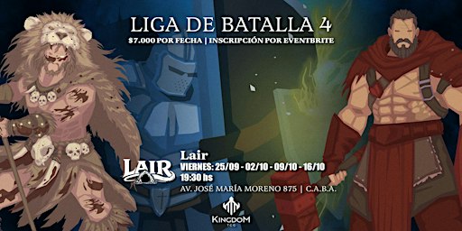 Liga de Batalla 4 - Lair Octubre 2026 | Kingdom TCG™