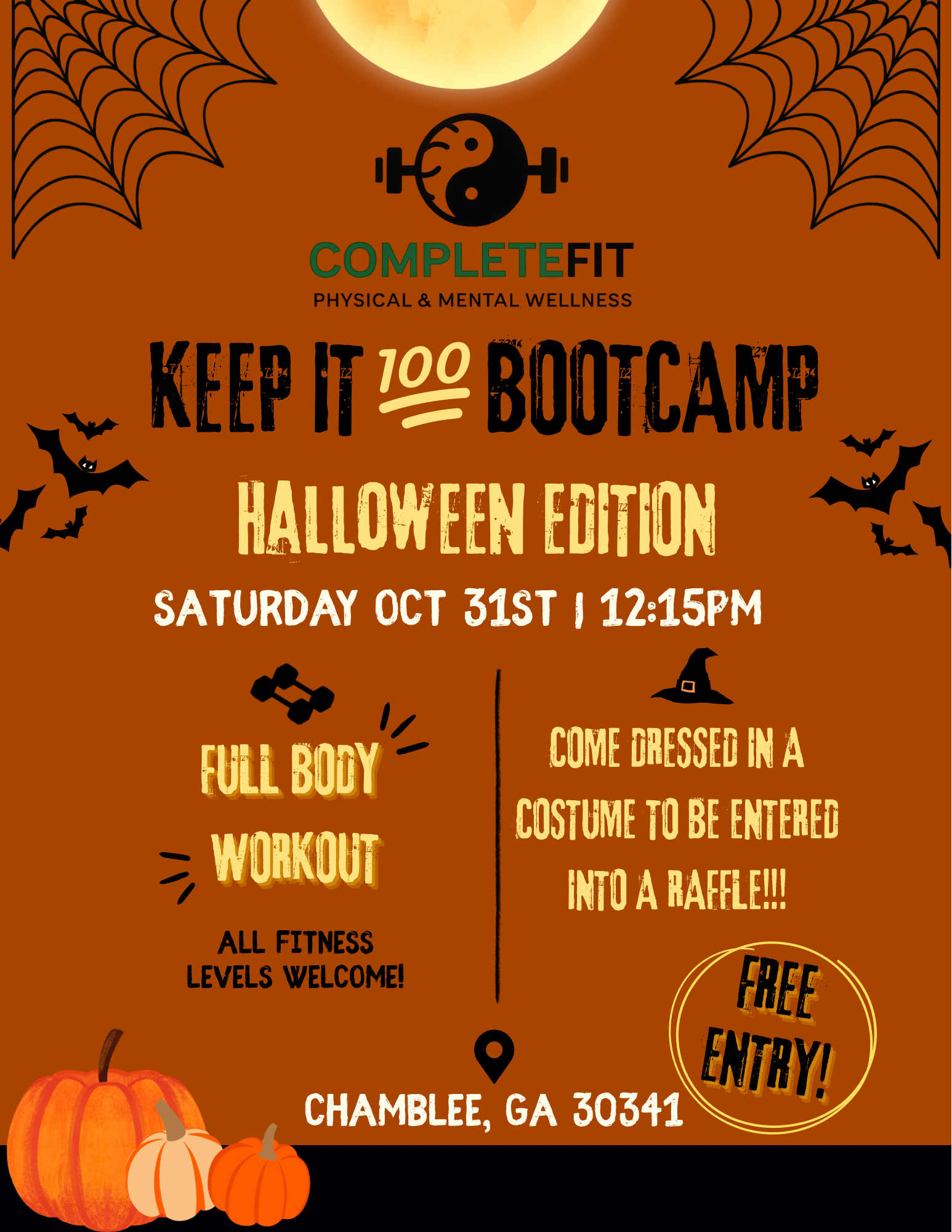 CompleteFit Keep It 100 Bootcamp