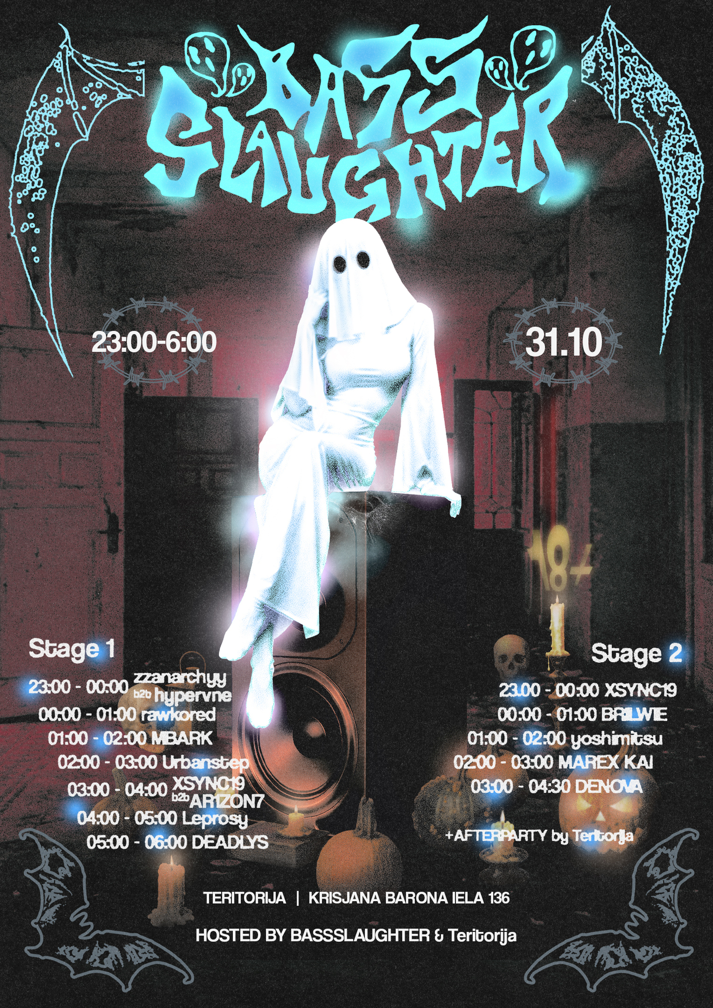 BASS SLAUGHTER x TRT: HALLOWEEN NIGHTMARE - Night