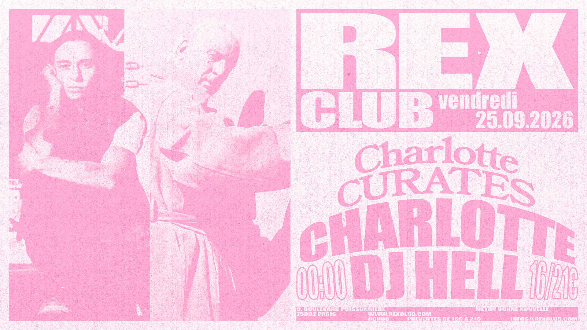 Charlotte Curates: Charlotte, DJ Hell